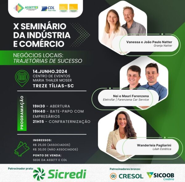 X Seminário da Indústria e Comércio