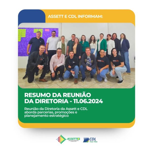 Reunião da Diretoria da Assett CDL